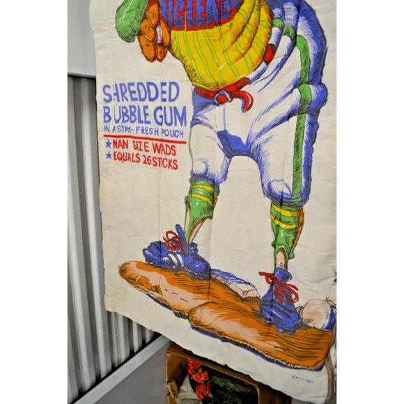 Vintage Big League Chew Gum Sleeping Bag 1982 Promo - Picture 4 of 11